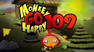 Игра "Счастливая Обезьянка 109" (Monkey GO Happy 109) - прохождение