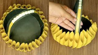 Beautiful paper basket  paper basket / by Kainat with arts