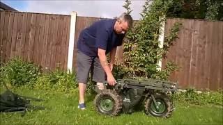 prestige carp porter big boy triporter folding down and little tips