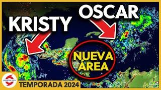 Oscar en Cuba. Se dirige a Las Bahamas como tormenta tropical. Se forma Kristy. Atentos en el Caribe