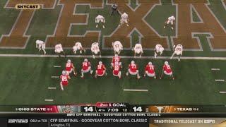 Ohio State vs. Texas 2025 Cotton Bowl - Skycam Highlights