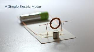 HOW TO BUILD A SIMPLE ELECTRIC MOTOR