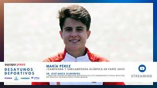 Desayuno Deportivo Europa Press con María Perez, campeona en los JJOO de París 2024