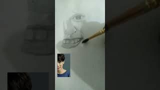 how to draw eyes nose and lips for beginners time lapse video