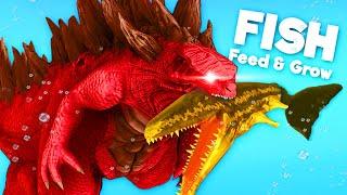 NEW GODZILLA vs PREHISTORIC PROGNATHADON | Feed & Grow Fish