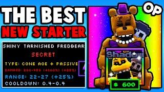 I Played NEW 1v1 MODE With SHINY TARNISHED FREDBEAR! (Five Nights TD)