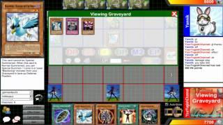 Chaos Wings vs Dino Ninja Yugioh Duels with Commentary