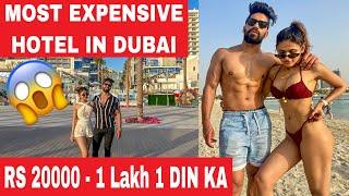 WORLD’S MOST LUXURIOUS HOTEL IN DUBAI  - ROHIT SONIYA VLOGS