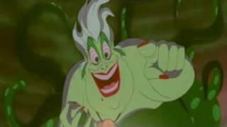 Ursula casts a spell on Dr Facilier
