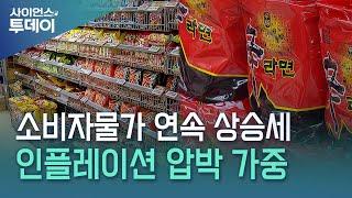 소비자물가 두 달째 2%대...신라면·새우깡도 오른다 / YTN 사이언스