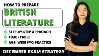 How to Prepare British Literature? || Complete Strategy || Sunaina Jethani