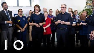 NHS staff ask Keir Starmer & Rachel Reeves questions about fixing the healthcare system