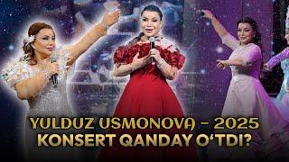 Yulduz Usmonovaning yangi konsertidan reportaj