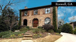 HOME W/ POOL for Sale in Roswell, GA - 6 Bedrooms - 6 Bathrooms - #AtlantaHomesForSale