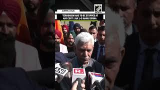 ‘Indian Army is giving a befitting reply’: J&K L-G Manoj Sinha on Pak Ceasefire violations along LoC