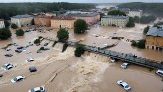 Tragedy in Romania! River failure, flooding in Covasna, evacuation of the population