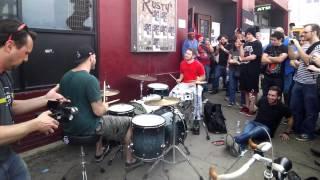 Matt Halpern (Periphery) and Matt Garstka (Animals As Leaders) - Dueling Drums SXSW Through Glass