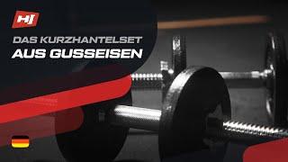Gusseisen Kurzhantelset Hop-Sport | Homegym