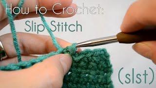 How to Crochet a Slip Stitch (slst)