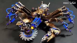 Hobby building crab shells to a cyber robot  model- Best DIY hobby video 2022