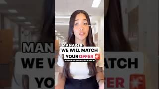  COUNTER OFFER TRAP ON RESIGNATION