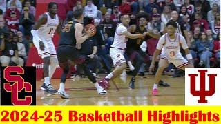 USC vs Indiana Basketball Game Highlights 1 8 2025