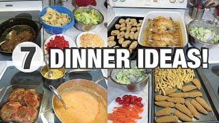 WHAT'S FOR DINNER! | 7 FAMILY FRIENDLY MEAL IDEAS