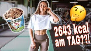 What I Eat - Aufbau mit 2643 Kalorien I MUSKELN aufbauen und FETT abbauen - Geht das wirklich??