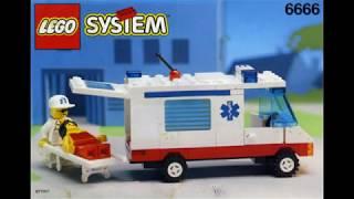 Лего скорая помощь     Lego 6666 Ambulance