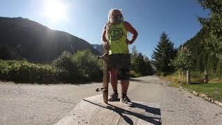 Hippie Mike pulls out the 2x4 Skateboard