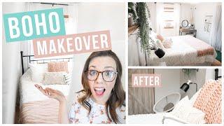 BOHO MASTER BEDROOM MAKEOVER HACKS / WEST ELM INSPIRED