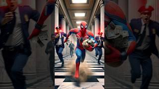 Spider-Man robbed a bank just to buy a frog | #spiderman #revenge #shorts
