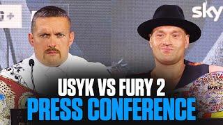 Oleksandr Usyk vs Tyson Fury 2 | LONDON PRESS CONFERENCE