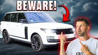 High End CAR PRICES are CRASHING - My $124,000 Range Rover Sold for a STEAL at Auction!