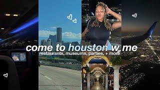 HOUSTON TRAVEL VLOG ️ :  food, shopping, museums, family + more!