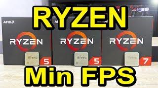 How SMOOTH is Ryzen? - Minimum FPS