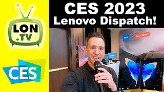 Bonus CES 2023 Dispatch! New Lenovo Products: Dual Screen Laptop, E-ink ThinkBook and more!