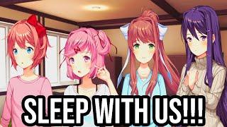 Sleepover With The Dokis!!! (DDLC MOD Go The F To Sleep) FULL