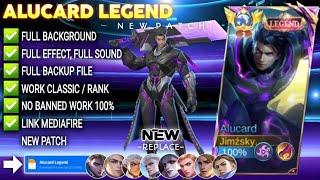 Script Skin Alucard Legend - Obsidian Blade No Password