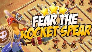 Easily 3 Star the "Fear the Rocket Spear Challenge" Clash of Clans[Filipino]