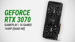 GeForce RTX 3070 in 2024 + Ryzen 7 7800X3D: Test in 16 games at 1440p