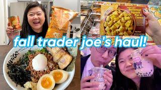 fall trader joe's haul & taste test  + quick socal trip for a wedding! 