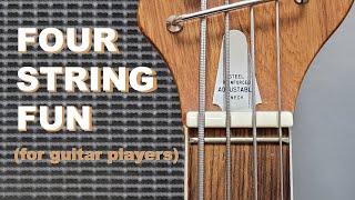 Funny Guitar (not enough strings) - Silvertone / Sakai 1491 Bass