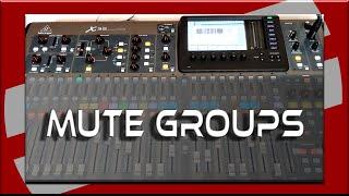 Behringer X32 - Create and Use Mute Groups