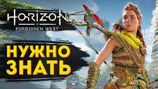 Horizon Forbidden West Что нужно знать перед игрой? 40 фактов