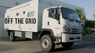 WANDER VOYAGER OVERLAND RV built on ISUZU FTR with 4X4 Conversion
