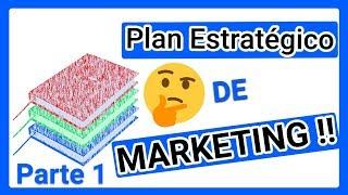 Como hacer un Plan ESTRATEGICO de MARKETING  PASO a PASO / EJEMPLO 