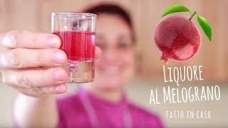 LIQUORE AL MELOGRANO FATTO IN CASA DA BENEDETTA Ricetta Facile