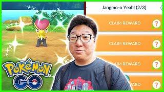 Jangmo-o Community Day in Bern, Switzerland - Pokemon GO