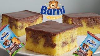 BARNY - MILK BISCUITS WITH CHOCOLATE FILLING WHICH CHILDREN LOVE! 